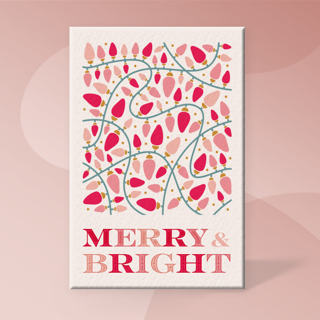 Picture of Merry & Bright Canvas Print