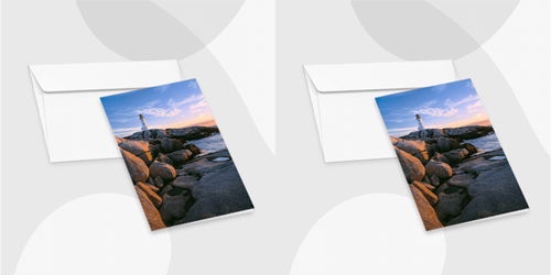 Picture of Peggy's Cove Light Folded Card