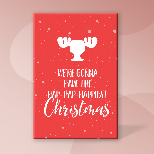 Picture of Happiest Christmas Canvas Print