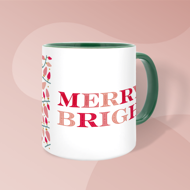 Picture of Merry & Bright Ceramic Mug