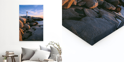 Picture of Peggy's Cove Light Canvas