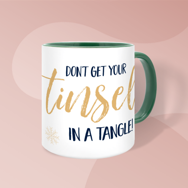Picture of Tangled Tinsel Ceramic Mug